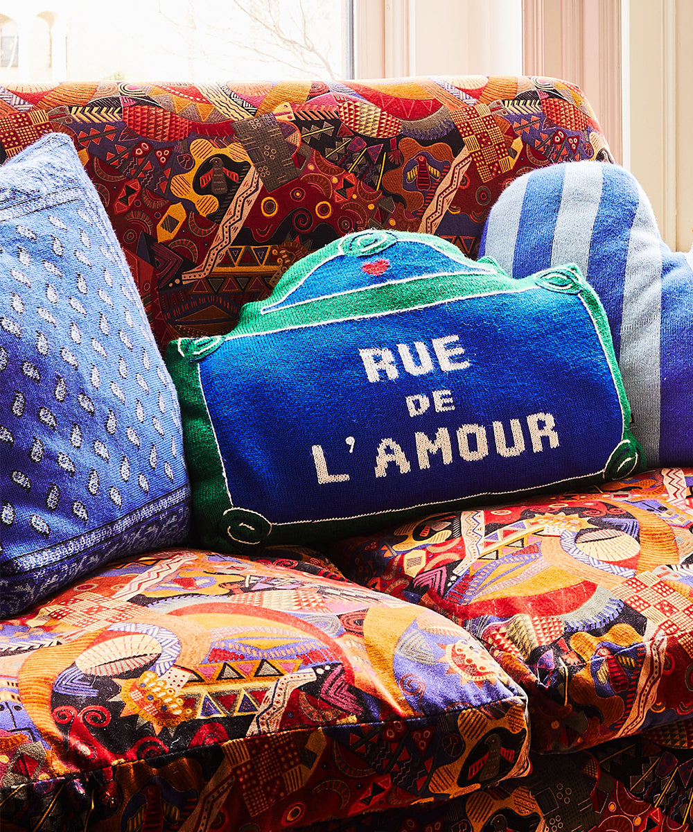 Rue de l'Amour Pillow