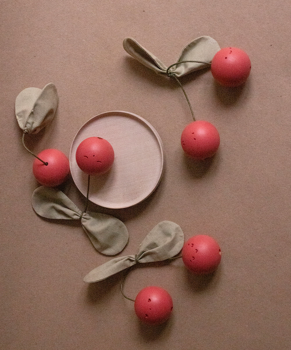 Le Wooden Cherry Play Set