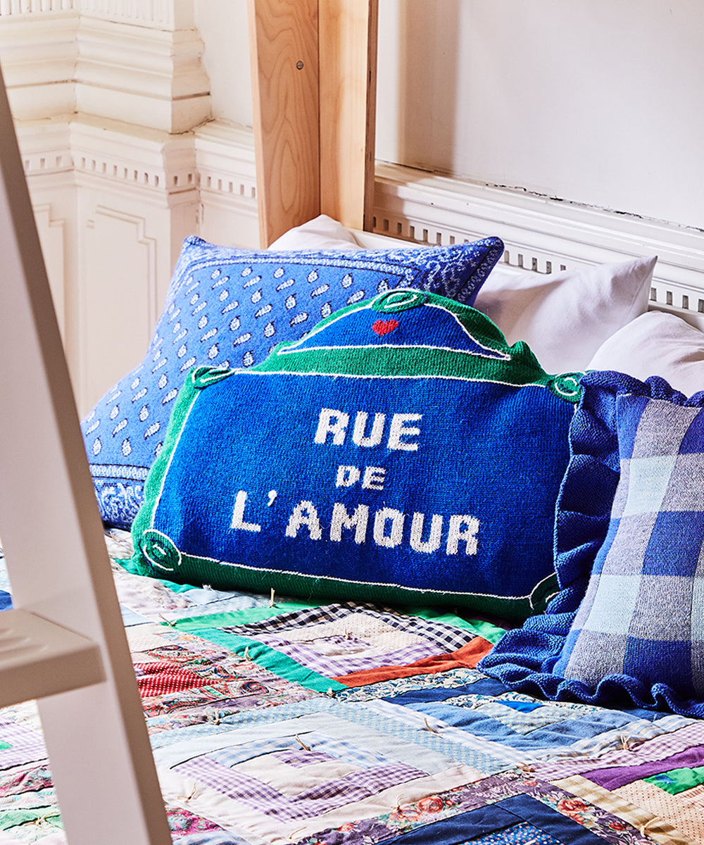 Rue de l'Amour Pillow