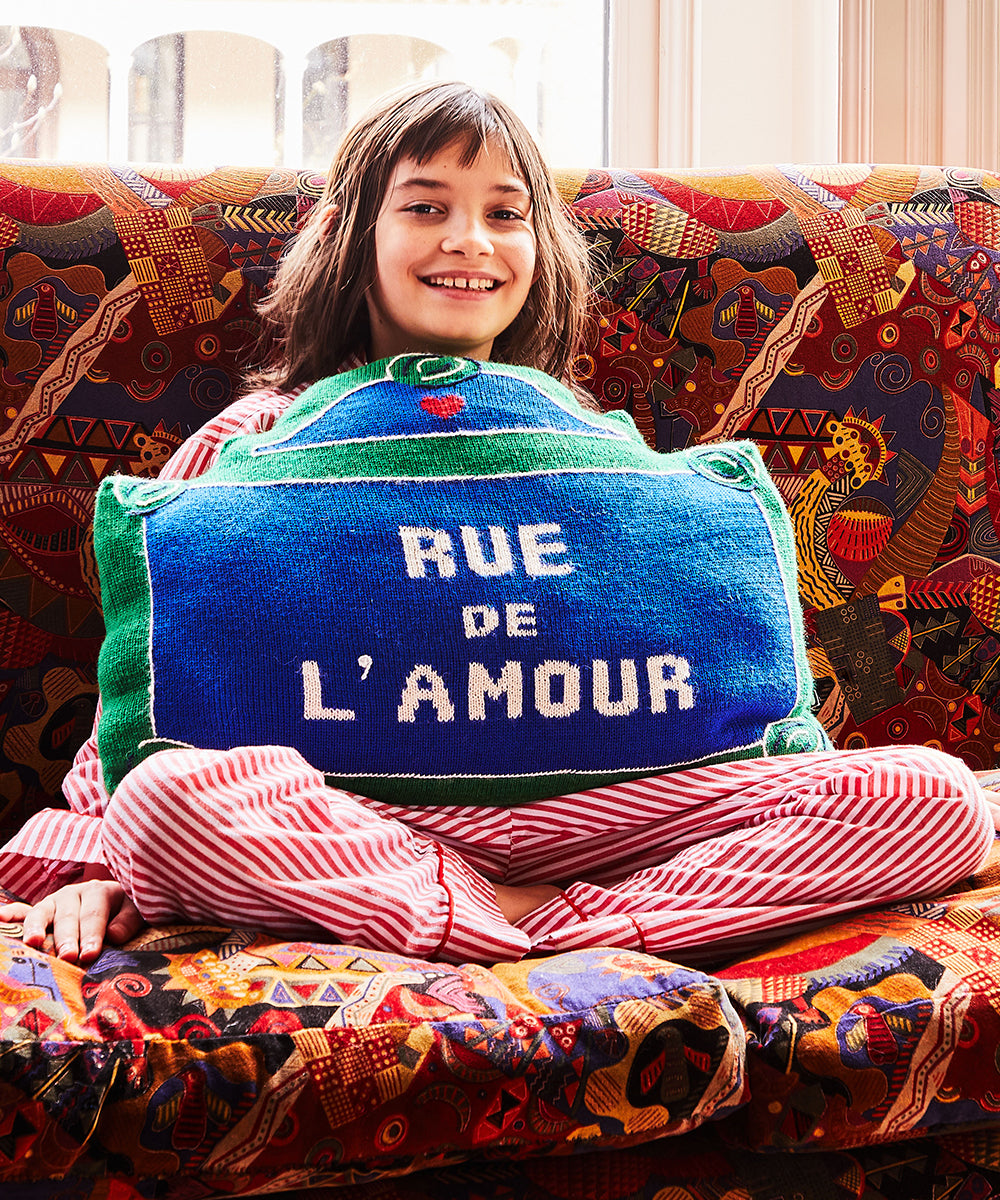 Rue de l'Amour Pillow