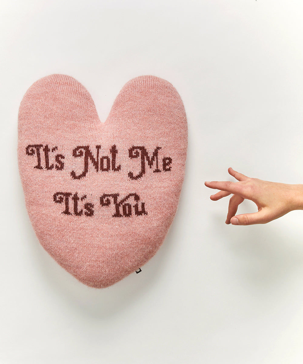 Heart Pillow - It's Not Me, It's You